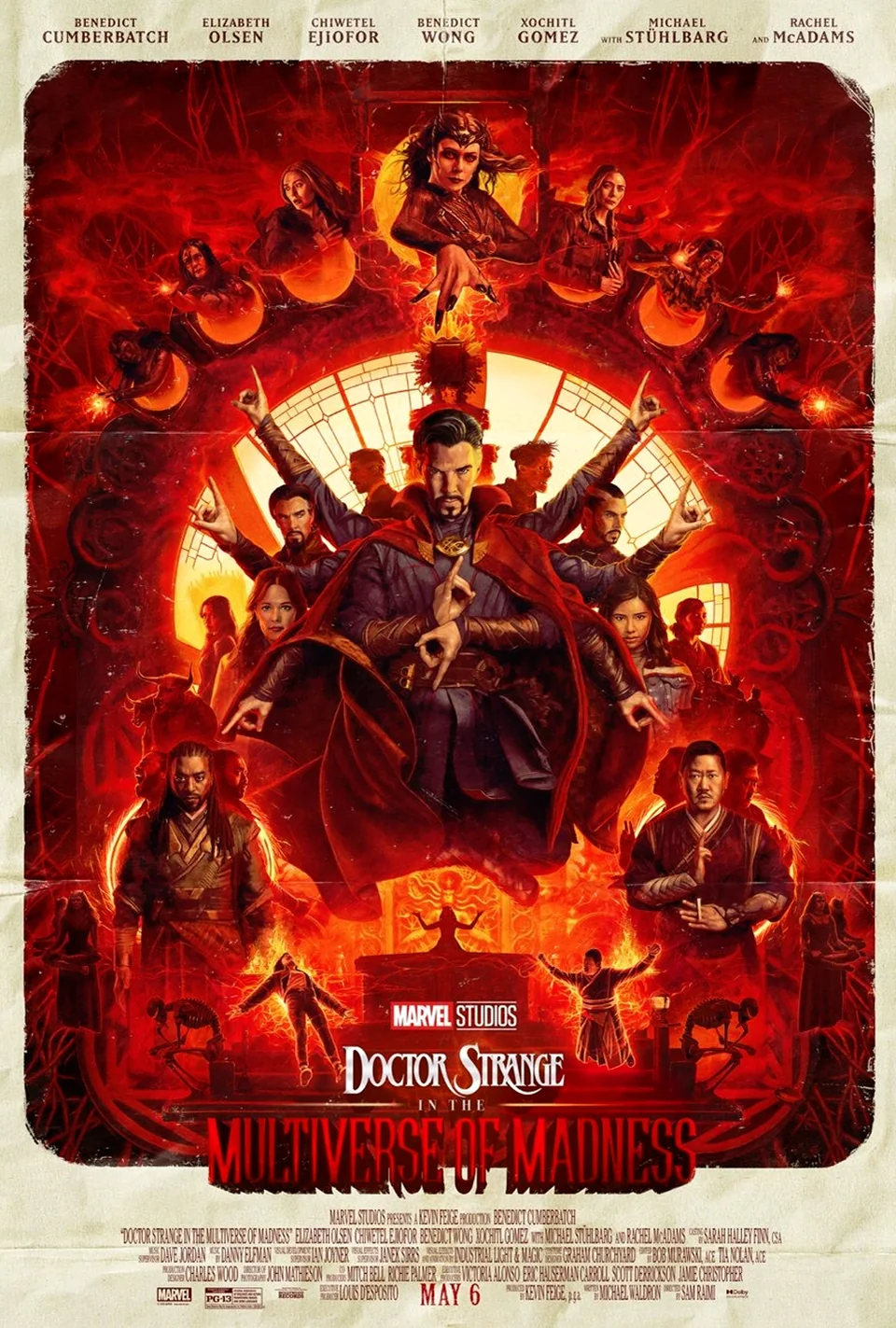 Doctor Strange in the Multiverse of Madness 2022 movie poster