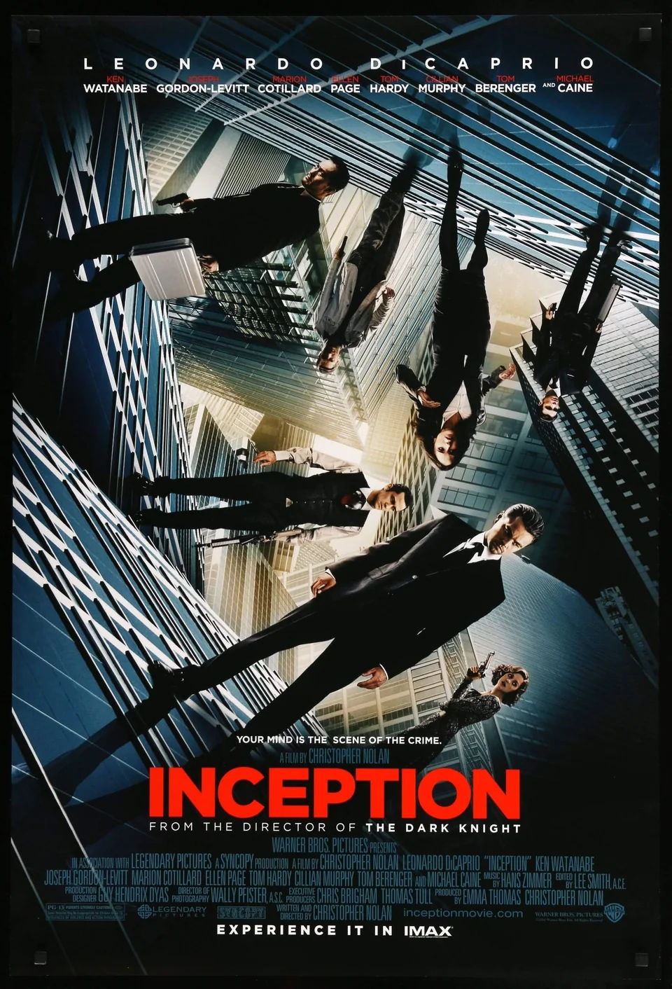 Inception 2010 movie poster