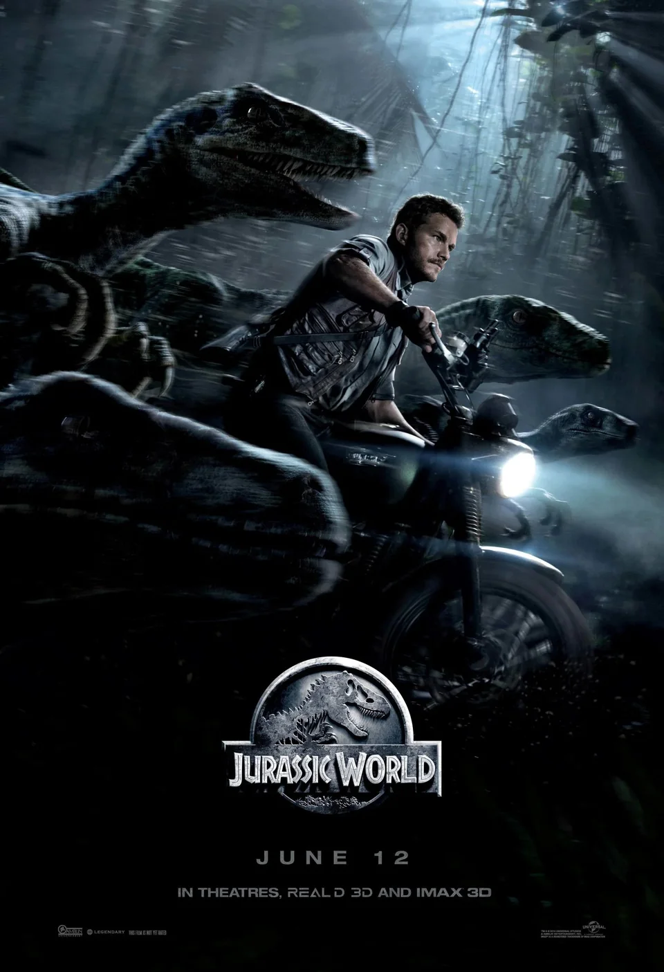 Jurassic World 2015 movie poster