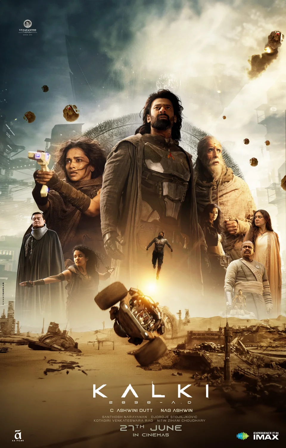 Kalki 2898 AD 2024 movie poster
