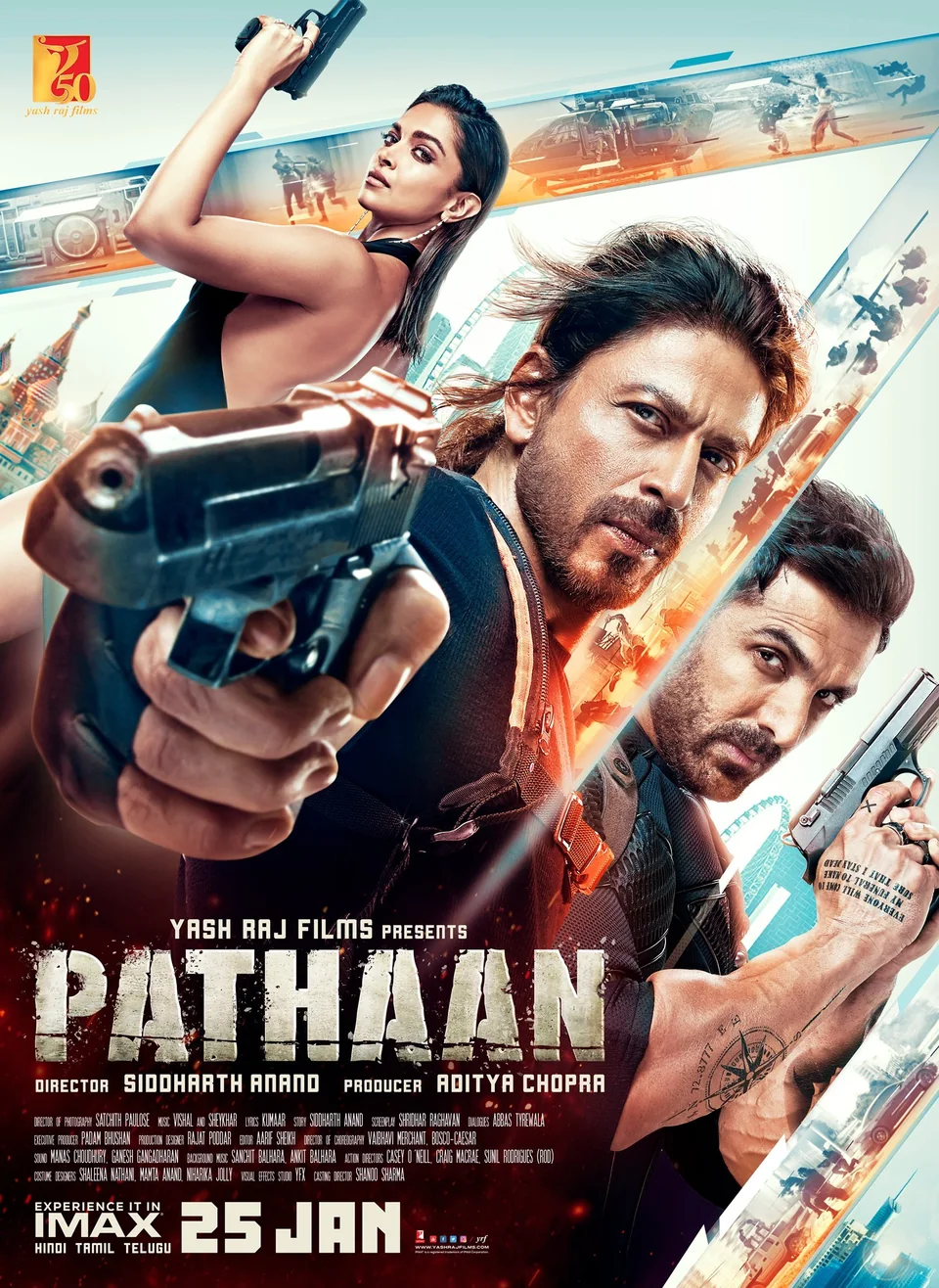 Pathaan 2023 movie poster