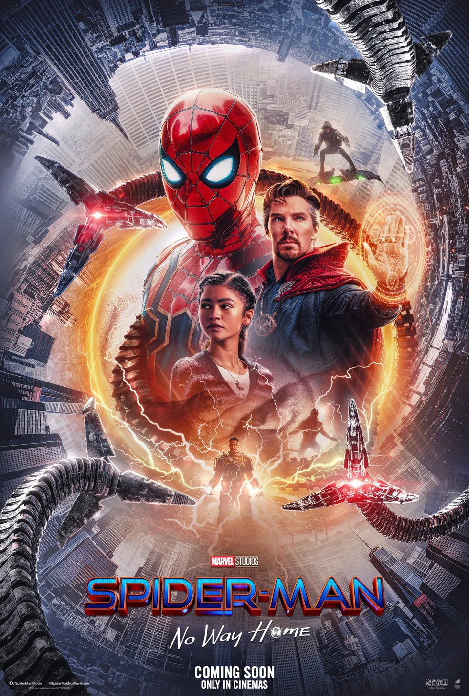 Spider-Man: No Way Home 2021 movie poster