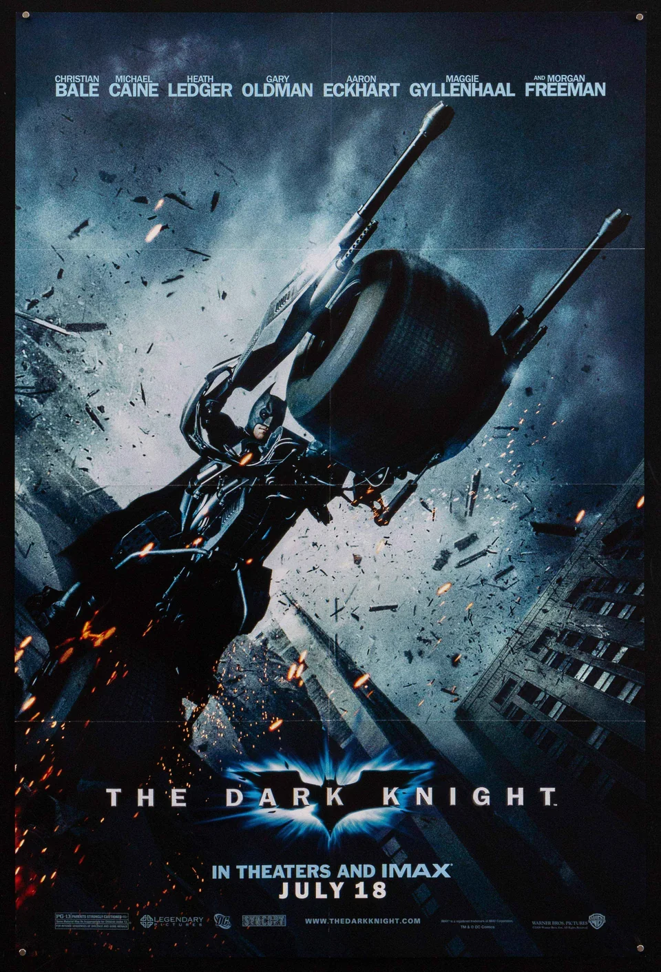 The Dark Knight 2008 movie poster