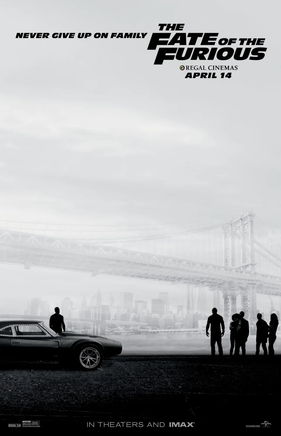 The Fate of the Furious 2017 movie poster