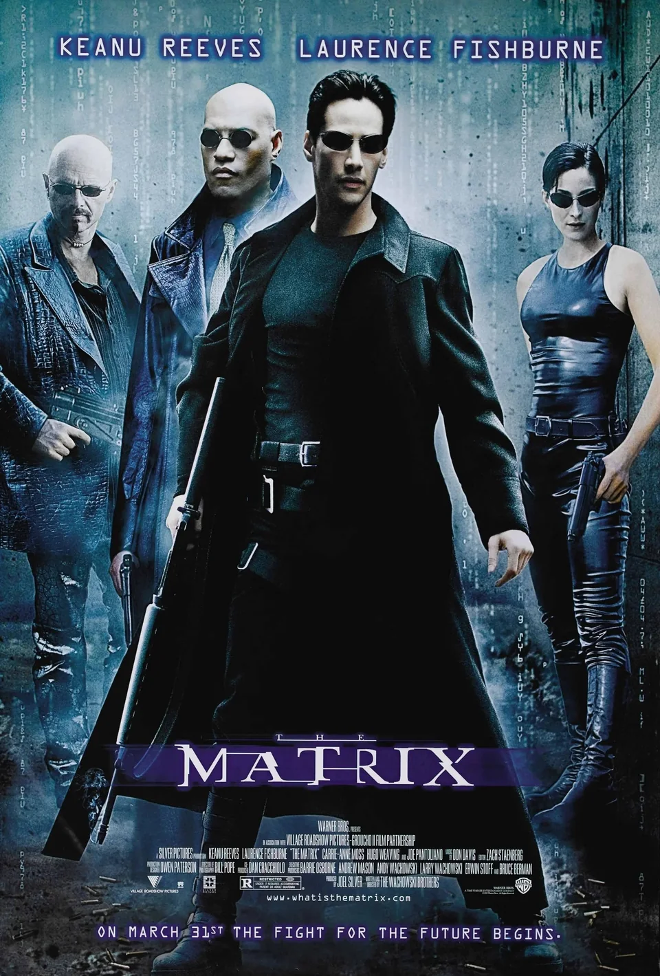 The Matrix 1999 movie poster