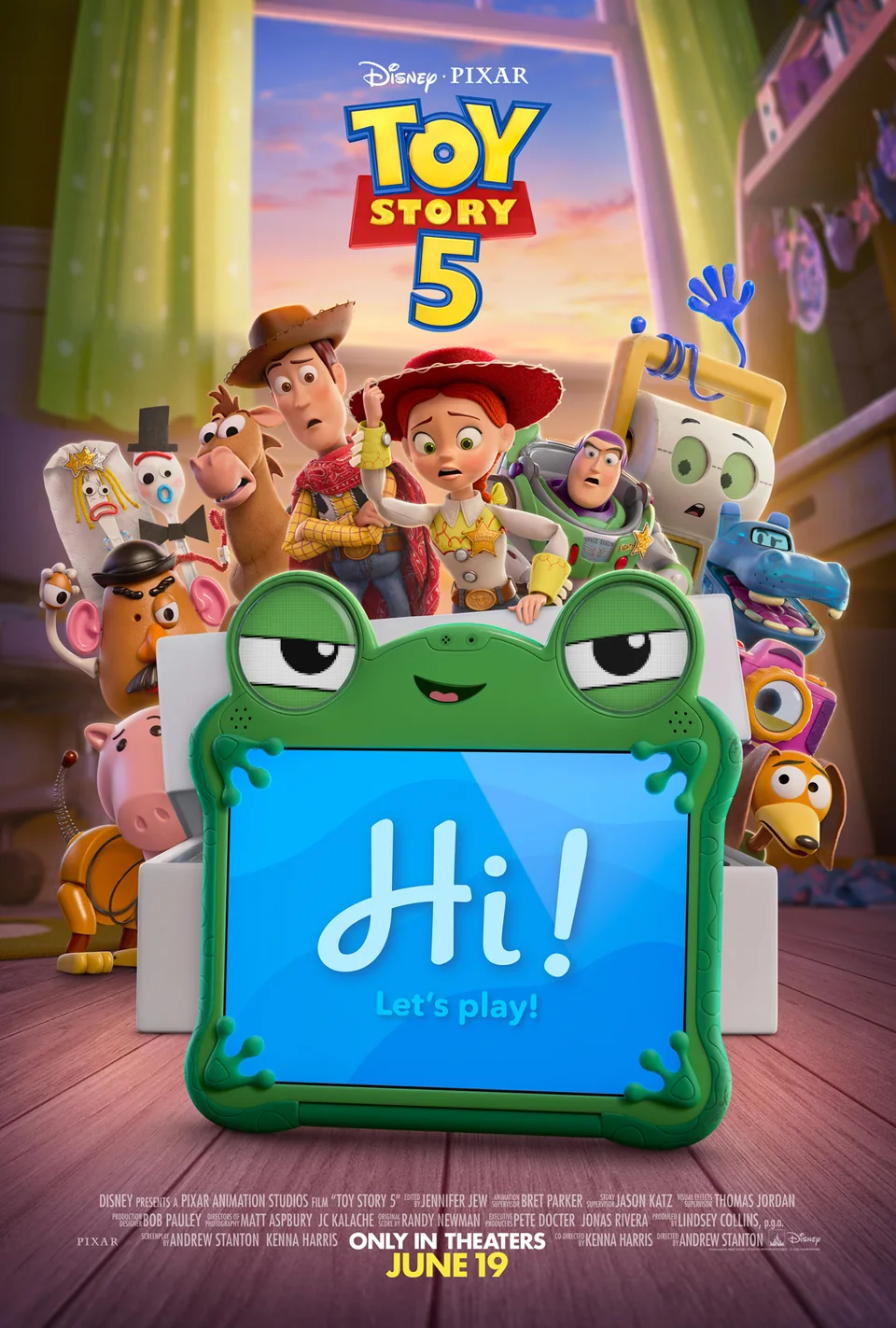 Toy Story 5 2026 movie poster