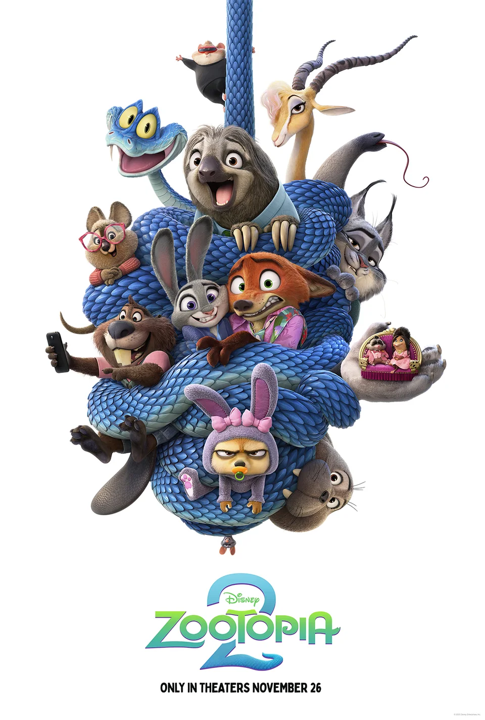 Zootopia 2 2025 movie poster